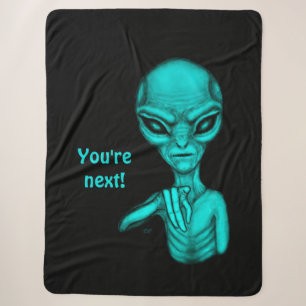Manta Sherpa ¡Mala Alien, eres la siguiente!