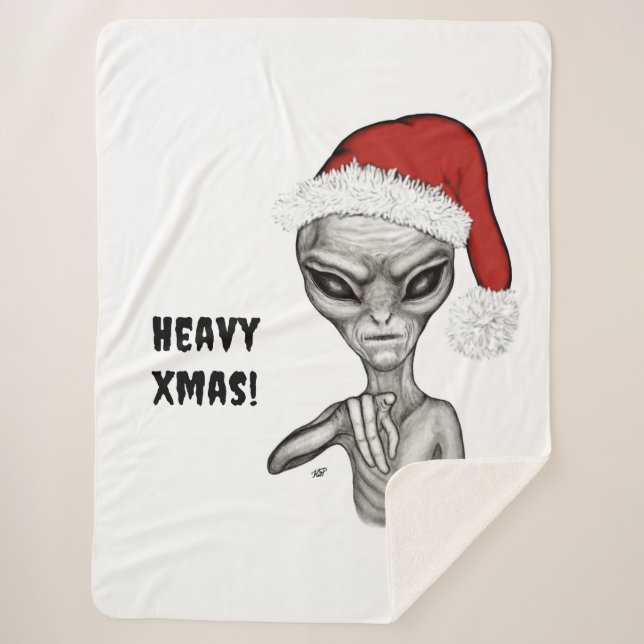 Manta Sherpa ¡Mala fortuna, pesadas navidades! (Anverso)