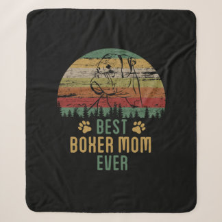Manta Sherpa Mamá de Boxer