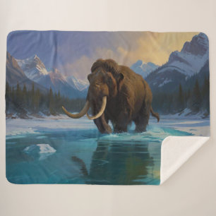 Manta Sherpa Mamut Wooly y Montañas Rocosas