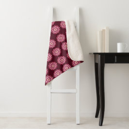 Manta Sherpa Mandala 3 Sherpa Blanket