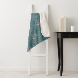 Manta Sherpa Mandala 4 Sherpa Blanket