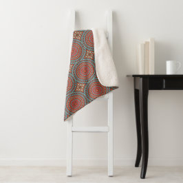 Manta Sherpa Mandala 6 Sherpa Blanket