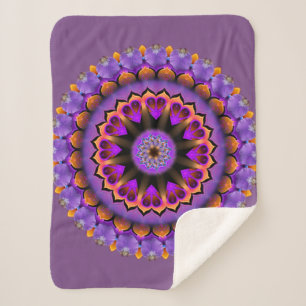 Manta Sherpa Mandala diaria del amor del foco 10.31.17