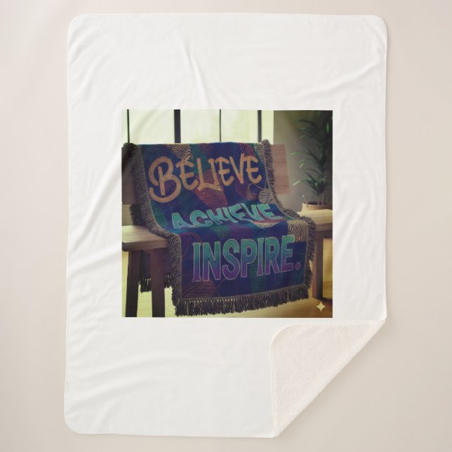 Manta Sherpa ''mantas de uso doméstico y regalo'' (Anverso)