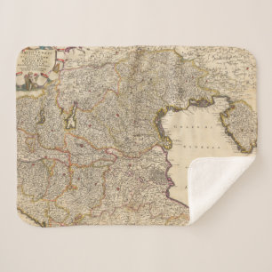 Manta Sherpa Mapa de la región de Venecia, Italia