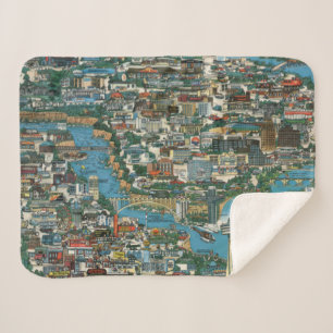 Manta Sherpa Mapa de Niagara Falls