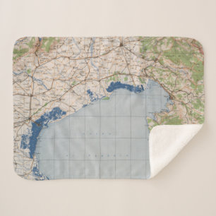 Manta Sherpa Mapa de Venecia, Italia