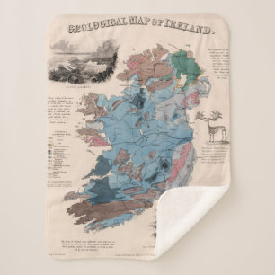 Manta Sherpa Mapa geológico de Irlanda