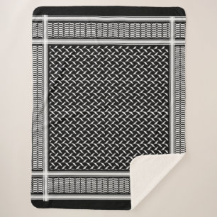 Manta Sherpa Mapa palestino kuffiya