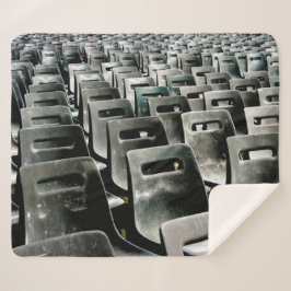 Manta Sherpa Mar de las Sillas Gris