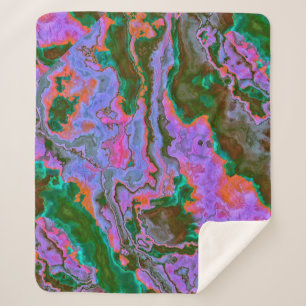 Manta Sherpa Marble agrio