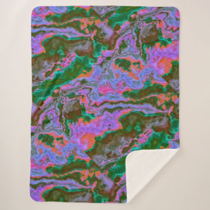 Manta Sherpa Marble agrio