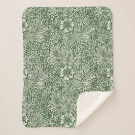 Manta Sherpa Marigold (por William Morris)