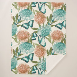 Manta Sherpa Mariposa