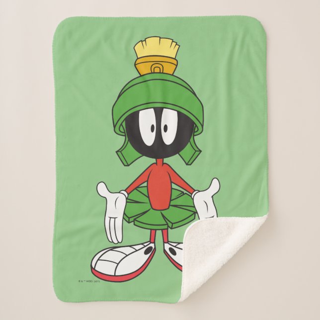 Manta Sherpa MARVIN THE MARTIAN™ Confused (Anverso)