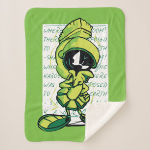 Manta Sherpa MARVIN THE MARTIAN™ Quote Sketch