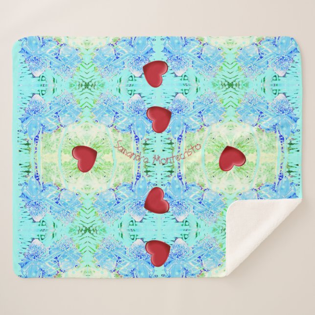 Manta Sherpa Masaje en el club de las mujeres frescas (Anverso (horizontal))