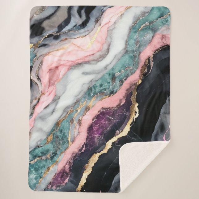 Manta Sherpa Mascarada (Anverso)