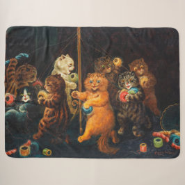 Manta Sherpa Mástil de mayo | Louis Wain |