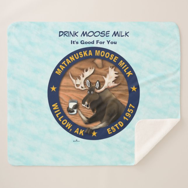 Manta Sherpa Matanuska Moose Milk (Anverso (horizontal))