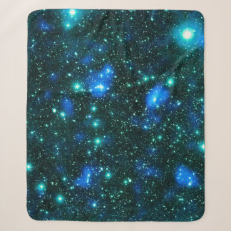 Manta Sherpa Materia Oscura Azul Teal