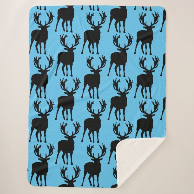 Manta Sherpa Matrícula Sherpa Gran Deer (Anverso)