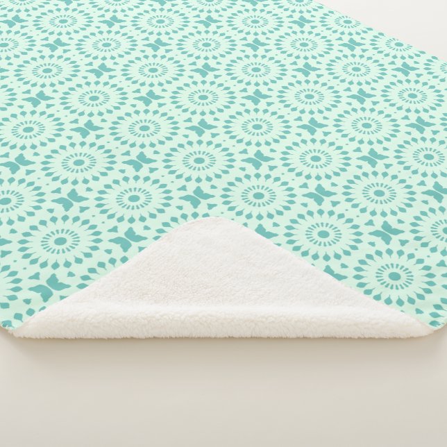 Manta Sherpa Mazipoodles Kaleidoscope Rueda A Polvorienta Moned (3/4)