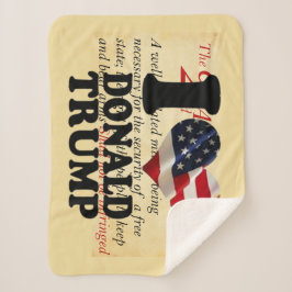 MANTA SHERPA ME ENCANTA DONALD TRUMP