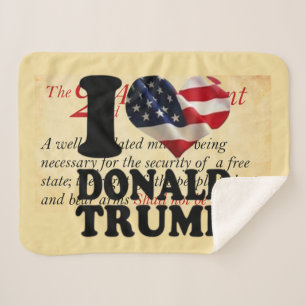 MANTA SHERPA ME ENCANTA DONALD TRUMP
