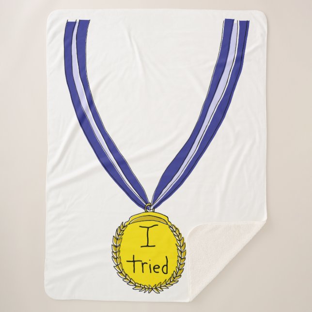 Manta Sherpa Medalla de Intenté (Anverso)