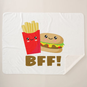 Manta Sherpa Mejor Amigos para siempre