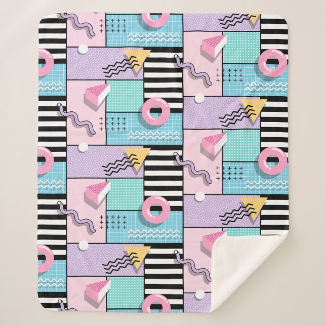 Manta Sherpa Memphis Party (Anverso)