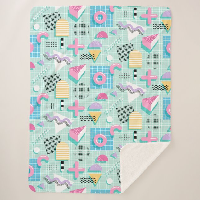 Manta Sherpa Memphis Sweet Candies (Anverso)