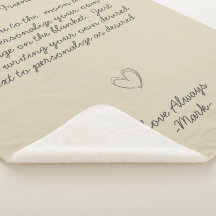 Mensaje escrito a mano Personalizar texto Sherpa B