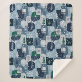 Manta Sherpa Merry & Bright