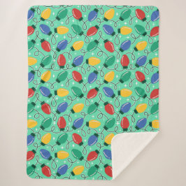 Manta Sherpa Merry & Bright Lights