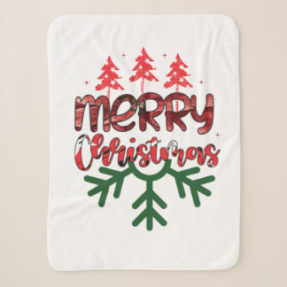 Manta Sherpa Merry Christmas