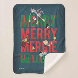 Manta Sherpa Merry Merry MERRIE MELODIES™