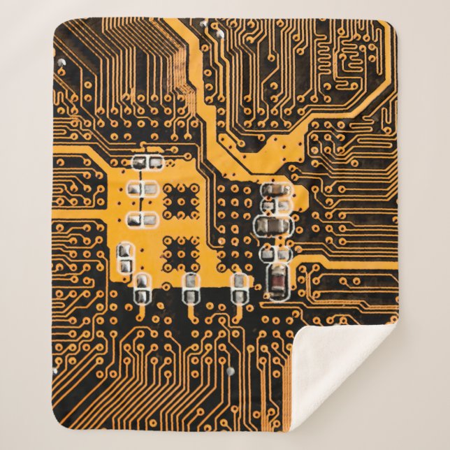 Manta Sherpa Microschema texture illustrationchip,micro,backgro (Anverso)