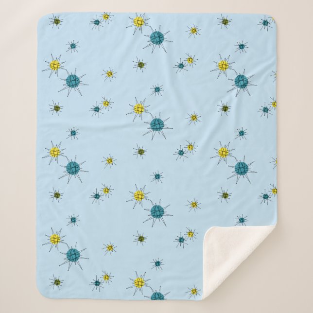 Manta Sherpa Mid-Century Atomic Starburst (Anverso)