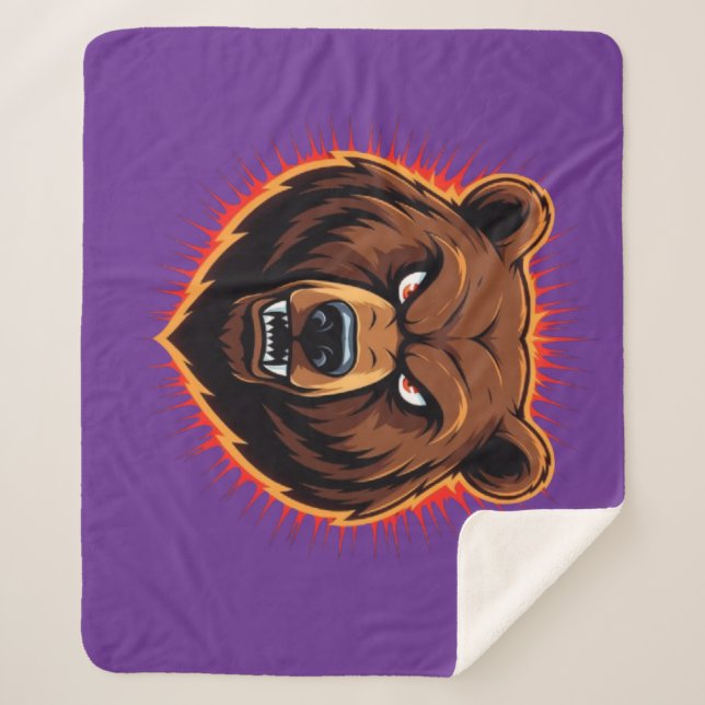 Manta Sherpa Mighty Bear – Raw Strength of Nature (Anverso)