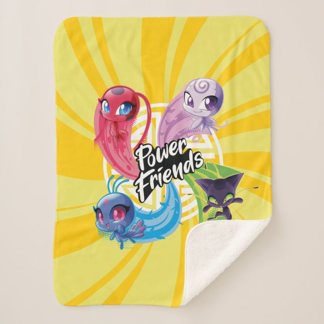 Manta Sherpa Milagrosos amigos del poder de Kwamis (Anverso)