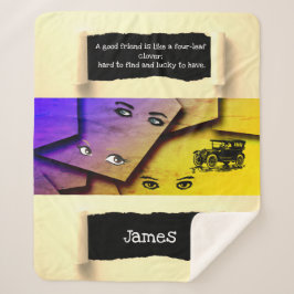 Manta Sherpa Minimalismo de arte pop Inspirador y motivador