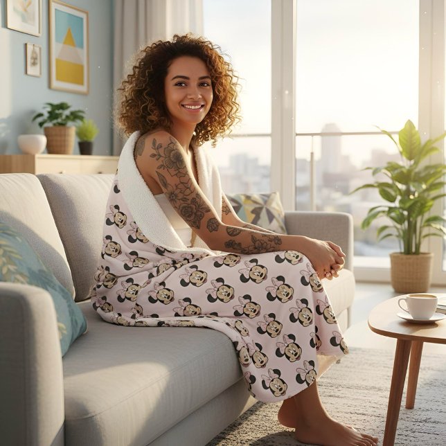 Manta Sherpa Minnie Sherpa Blanket (Subido por el creador)