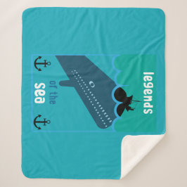 Manta Sherpa Moby Dick Sea Fantasy | Funny Ocean And Sea Servin