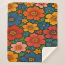 Modelo de Flor Silvestre Brillante