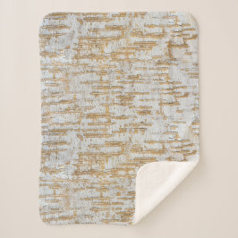 Manta Sherpa Modelo natural del extracto de la corteza de árbol