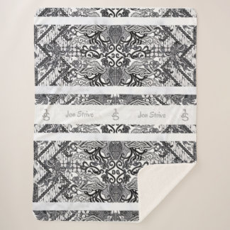 Manta Sherpa Modern BATIK Pattern