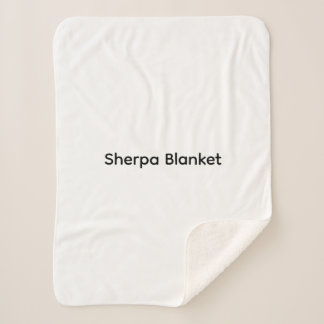 Manta Sherpa Moderno Personalizado con tu Foto o Texto